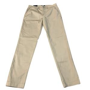 Banana Republic Mens Core Temp Chino Pants 30x32 Khaki Slim Fit Business Casual